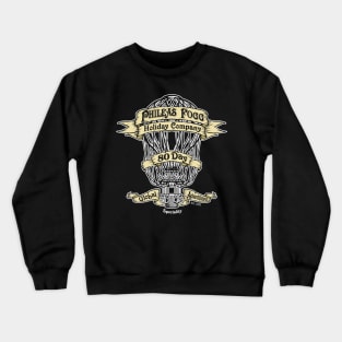 Book Lover print - Phileas Fogg Holiday Company product Crewneck Sweatshirt